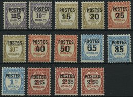 MONACO 149-62 *, 1937, Postauftragsmarken, Falzreste, Satz Meist Pracht - Sonstige & Ohne Zuordnung