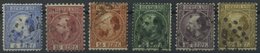 NIEDERLANDE 7-12 O, 1867, König Willem III, Prachtsatz - Holanda