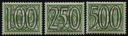 NIEDERLANDE 372-74 *, 1940, 100-500 C. Fliegende Taube, Falzrest, 3 Prachtwerte - Holanda