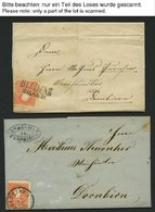 LOTS 1858-1908, Kleine Partie Von 26 Belegen, Feinst/Pracht, Besichtigen! - Colecciones