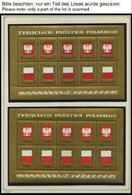 SAMMLUNGEN, LOTS **, Bis Auf Ein Paar Werte Der Jahre 1966/7 Komplette Postfrische Sammlung Polen Von 1966-70 Im KA-BE A - Colecciones