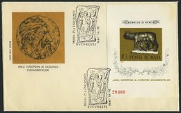 RUMÄNIEN Bl. 122 BRIEF, 1975, Block Denkmalschutzjahr Auf FDC, Feinst, Mi. 150.- - Otros & Sin Clasificación