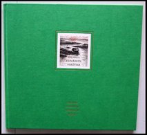 JAHRBÜCHER **, 1987/8, Jahrbuch Der Postverwaltung Mit Schwarzdruck Des Königspaares Und Versuchsmarkenheftchen Kathedra - Annate Complete