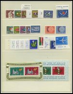 LOTS **, 1958-63, Kleines Lot Mit Block 15-17 Und Mi.Nr. 681/2, Pracht, Mi. über 250.- - Collections