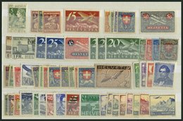 LOTS *, 1913-41, Kleine Partie Verschiedener Werte Und Sätze, Meist Pracht - Lotes/Colecciones