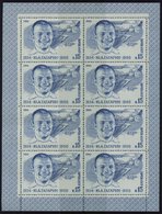 SOWJETUNION 5361KB **, 1983, 15 K. 50. Geburtstag Gararin Im Kleinbogen, Pracht, Mi. 220.- - Used Stamps