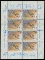 SOWJETUNION 5540KB **, 1985, 20 K. Geschütze Tiere Im Kleinbogen, Pracht, Mi. 200.- - Used Stamps