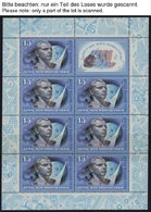 SOWJETUNION 5591-93KB **, 1986, Tag Der Kosmonauten Im Kleinbogensatz, Pracht, Mi. 190.- - Used Stamps