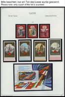 SAMMLUNGEN, LOTS **, Fast Komplette Postfrische Sammlung Sowjetunion Von 1980-85 Im KA-BE Album Mit Einigen Zusammendruc - Usati