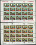 UNO - GENF 60/1KB **, 1976, 25 Jahre Postverwaltung Im Kleinbogensatz (20), Pracht, Mi. 80.- - Sonstige & Ohne Zuordnung