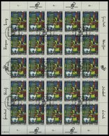 UNO - GENF 262KB O, 1995, Weltgipfel Für Soziale Entwicklung Im Kleinbogen Mit Ersttagssonderstempel, Pracht, Mi. 55.- - Altri & Non Classificati