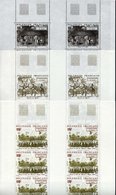 FRANZÖSISCH-POLYNESIEN 610-12KB **, 1992, Polynesien Im Kleinbogen (10x), Pracht, Mi. 80.- - Unused Stamps