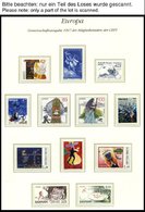 EUROPA UNION **, 1997, Sagen Und Legenden, Kompletter Jahrgang Ohne Armenien, Bosnien Und Herzegowina Und Ukraine Bl. 7, - Collections
