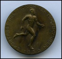 SPORT 1936, Ansteck-Medaille Sportfest Der Münchener Hochschulen 1936 - Otros & Sin Clasificación