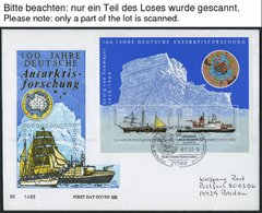 SONSTIGE MOTIVE 2001-07, Antarktis - Forschung, über 160 Belege, Meist Von Deutschen Instituten, Im Spezialbum, Pracht - Ohne Zuordnung