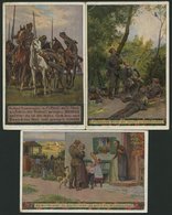 ALTE POSTKARTEN - BALTISC Unsere Feldgrauen, 3 Verschiedene Karten Der Serie: Nr. 7,12 Und 19, Feldpostkarten 1916/7 - Otros & Sin Clasificación