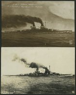 ALTE POSTKARTEN - SCHIFFE KAISERL. MARINE S.M.S. Lützow, 2 Ungebrauchte Karten - Guerra