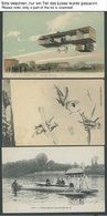 ALTE POSTKARTEN - FLUGZEUGE 1908/10, Frankreich: 31 Verschiedene Ansichtskarten, Meist Ungebraucht, Dabei Flugereignisse - Aerei