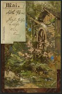 ALTE POSTKARTEN - VARIA JANUAR Bis DEZMBER, 12 Verschiedene Farbige Monatsgrusskarten Von 1901, Serie II M. Seeger Stutt - Otros & Sin Clasificación