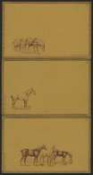 ALTE POSTKARTEN - VARIA PFERDE, 3 Verschiedene Ungebrauchte Prägedruckkarten Einer Serie: F.P.S.i.G.-Nr. 125 - Altri & Non Classificati