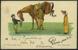 ALTE POSTKARTEN - VARIA PFERDE, Postkarte Von Philipp & Kramer Wien, Auslandskarte - Autres & Non Classés