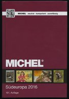 PHIL. KATALOGE Michel: Südeuropa-Katalog 2016, Band 3, Alter Verkaufspreis: EUR 68.- - Philatelie Und Postgeschichte