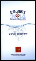 SACHBÜCHER Gerolsteiner Restaurant-Bestenliste 2014, Die 4561 Besten Restaurants In Deutschland 2014, 250 Seiten Mit Gen - Philately