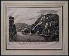 Gegend Bei LINZ/DONAU, Kupferstich Um 1700 - Lithographies