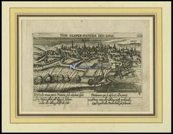 VALLADOLID, Gesamtansicht, Kupferstich Von Meisner Um 1678 - Lithographies