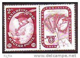 HUNGARY - 1959. Stamp Day And National Stamp Exhibition - MNH - Unused Stamps