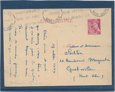 France Entiers Postaux - Type Mercure - 70 C Lilas-rose - Carte Postale - Standard Postcards & Stamped On Demand (before 1995)