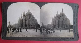 CARTE STEREOSCOPIQUE  - NORWAY - OSLO, CHRISTIANIA - TRINITY CHURCH, STEREO PHOTO - Stereoscopische Kaarten