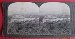 CARTE STEREOSCOPIQUE  - NORWAY - OSLO, CHRISTIANIA - PANORAMA, STEREO PHOTO - Stereoscope Cards