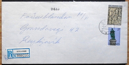 Iceland  1975  Registered Letter    ( Lot  4784 ) - Cartas & Documentos
