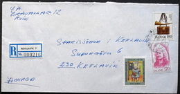 Iceland  1979  Registered Letter    ( Lot  4784 ) - Cartas & Documentos