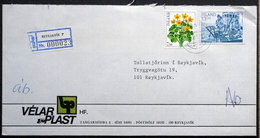 Iceland 1983   Registered Cover    ( Lot  4784 ) - Storia Postale