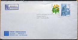 Iceland 1983   Registered Cover    ( Lot  4784 ) - Storia Postale