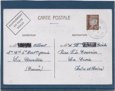 France Entiers Postaux -Type Pétain 80 C Brun - Carte Postale - Standaardpostkaarten En TSC (Voor 1995)