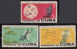 1962.142 CUBA 1962 MNH. Ed.977-79. MALARIA MEDICINE MEDICINA MOSQUITO. - Ongebruikt