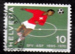SUISSE   N° 864   Oblitere   Football  Soccer Fussball - Gebruikt