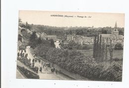 AMBRIERES (MAYENNE) PASSAGE DU 130 EME (MILITAIRES) - Ambrieres Les Vallees