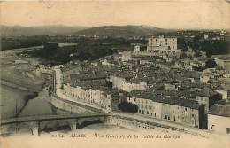 30   ALAIS  VUE GENERALE  DE LA VALLEE DU GARDON - Alès