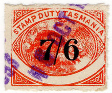 (I.B) Australia - Tasmania Revenue : Stamp Duty 7/6d - Non Classificati