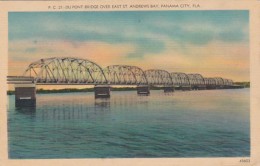 Florida Panama City Du Pont Bridge Over East St Andrews Bay - Panamá City