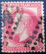 FRANCE              N° 32              OBLITERE - 1863-1870 Napoleon III With Laurels