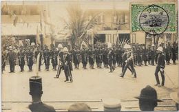 CPA Congo Belge Afrique Noire Visite Du Prince Albert Carte Photo  Circulé 1911 - Congo Belga