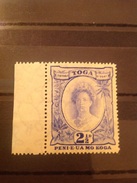 Tonga 1934 2 1/2d Ultramarine Queen Salote Recut MNH SG 59a (tortoise Wmk) - Tonga (...-1970)