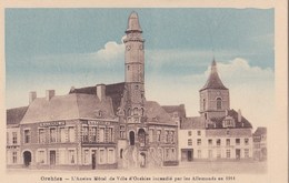 Carte Postale :  Orchies (59) Ancien Hôtel De Ville Incendié Par Les Allemands        Ed SIAG Toulouse - Orchies