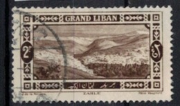 GRAND LIBAN       N°  YVERT    57     ( 4 )      OBLITERE       ( O   2/11 ) - Usati