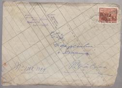COVER ROUMANIE 1953.CIRCULATED RAMNICU VALCEA, The 20th Anniversary Of The Battles CEFERISTILOR - Covers & Documents